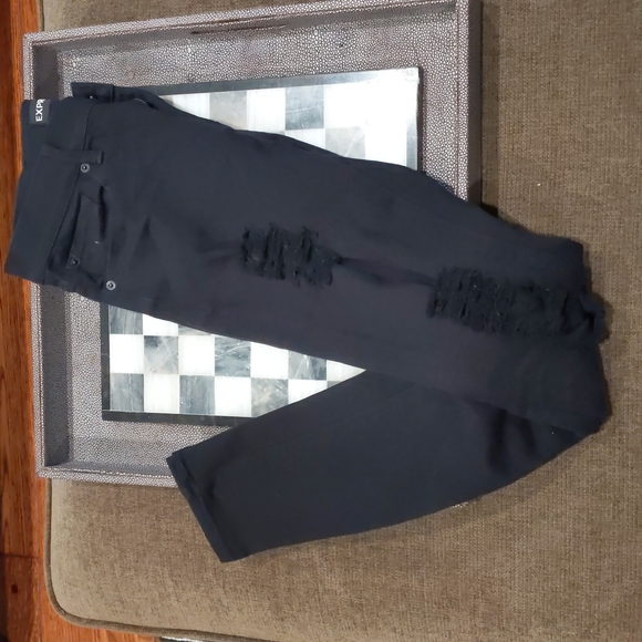 Express Ripped Skinny Jeans